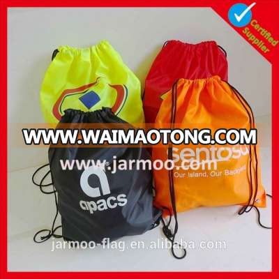 Customized logo Printed fast dry drawstring bag